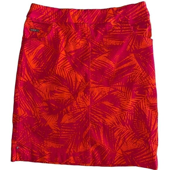 Renaur orange & pink skort 4 - Picture 3 of 7